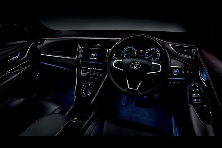 New Toyota Harrier SUV photo gallery